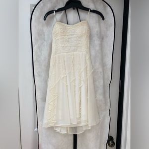 Le Chateau White Mini Dress